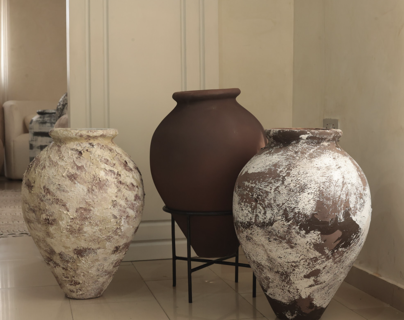 antique pots